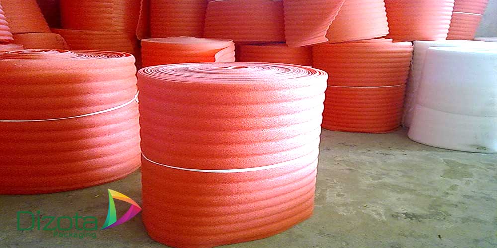 Cuộn xốp PE foam màu hồng chống tĩnh điện Cuộn xốp PE foam màu hồng chống tĩnh điện