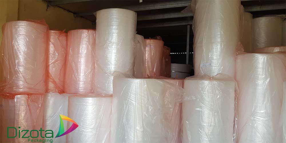 Xốp hơi bọc hàng 1,5x100m tại Dizota Packaging Xốp hơi bọc hàng 1,5x100m