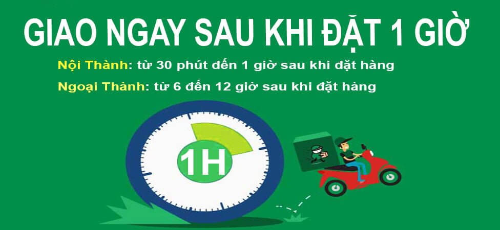 Giao hàng nhanh miễn phí