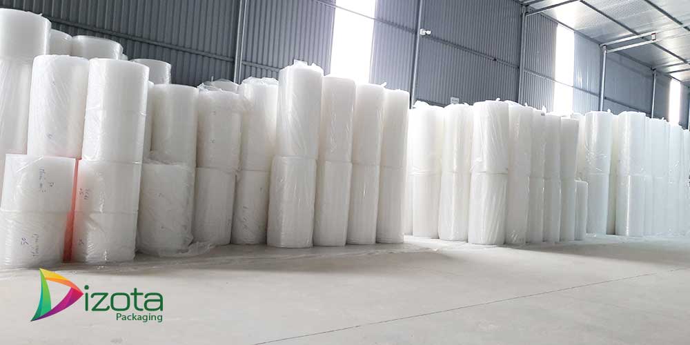 Sản xuất cuộn xốp hơi Sản xuất cuộn xốp hơi