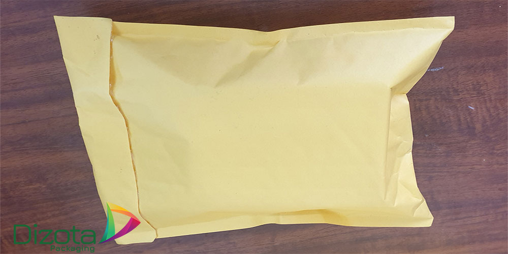 Túi xi măng lót bóng khí chống sốc dùng gửi bưu phẩm bưu điện bán lẻ tại Dizota Packaging