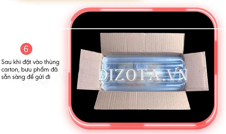 Đưa sản phẩm vào thùng carton phù hợp Đưa sản phẩm vào thùng carton phù hợp
