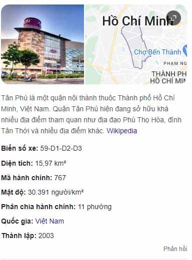 Quận Tân Phú, TP. Hồ Chí Minh