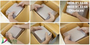 Đóng gói hàng hoá bằng xốp nổ chống sốc