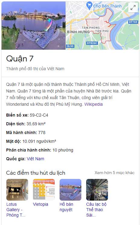 Quận 7, TP. Hồ Chí Minh Quận 7, TP. Hồ Chí Minh